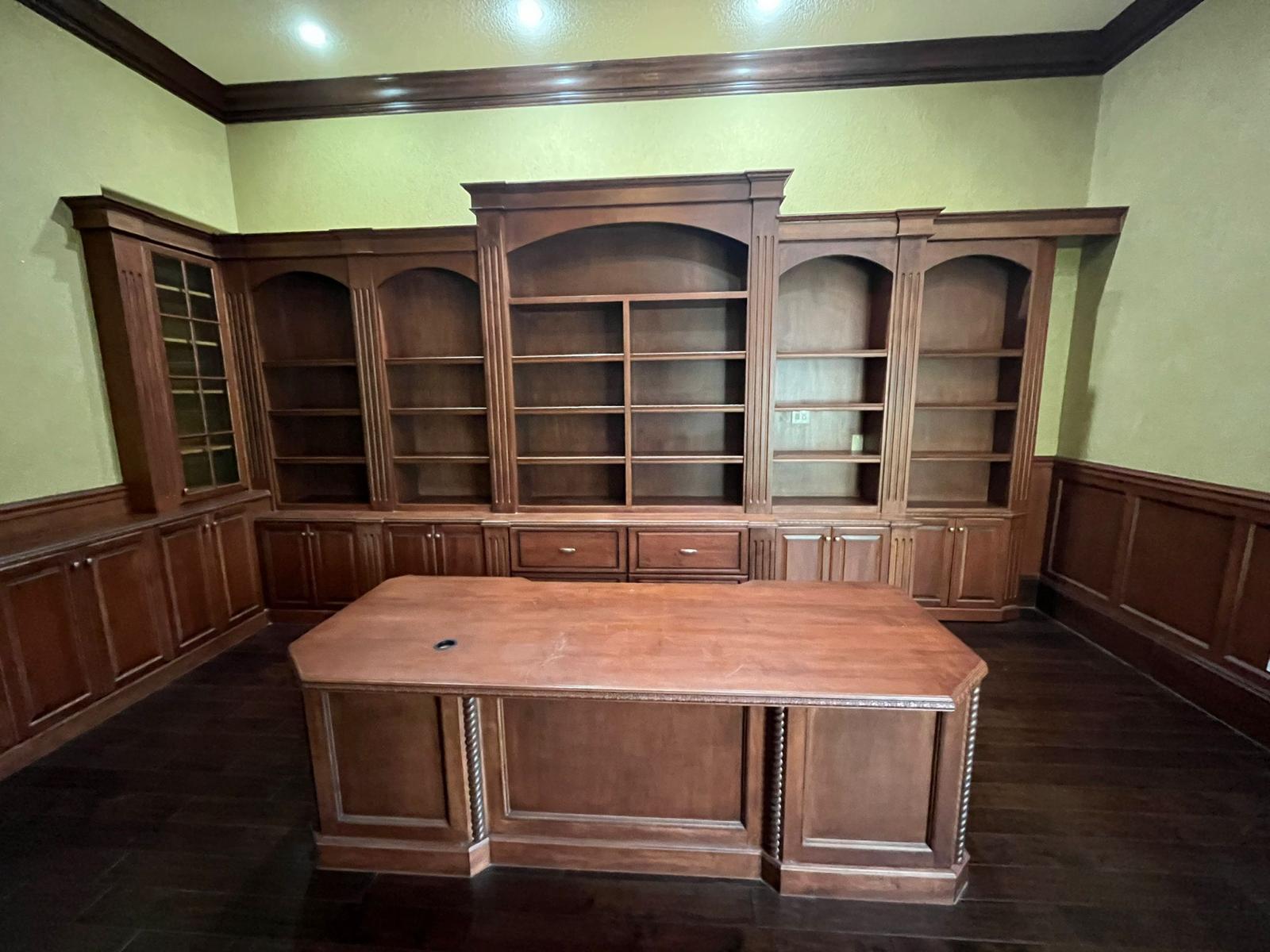Kitchen before cabinet painting